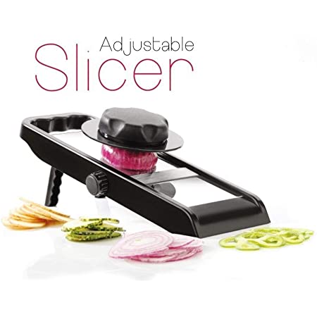 8121 Premium Multipurpose Potato/Onion Slicer and Grater, Potato Slicer for Chips, Vegetable Slicer Machine, Chips Cutter, Potato Slicer for Chips, Onion Slicer (Adjustable Slicer) DeoDap 8121 Premium Multipurpose Potato/Onion Slicer and Grater, Potato Slicer for Chips, Vegetable Slicer Machine, Chips Cutter, Potato Slicer for Chips, Onion Slicer (Adjustable Slicer) DeoDap